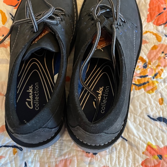 Clark’s Men's Black Leather Shoes - Picture 6 of 6